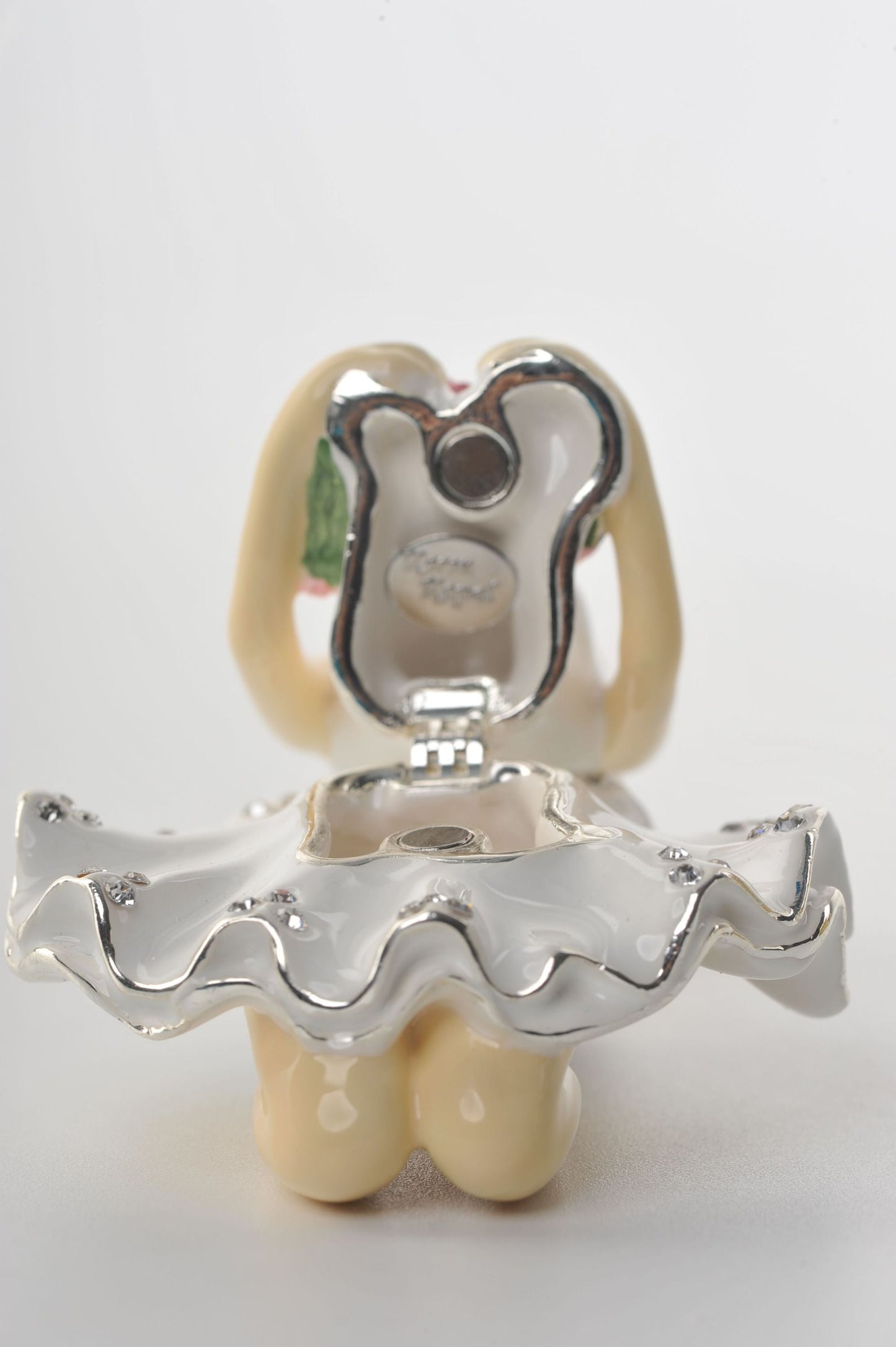 Keren Kopal Ballet Dancer Holding Pink Flowers