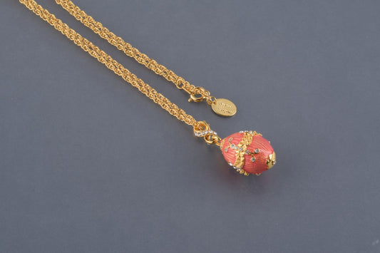 Keren Kopal Pink Egg Pendant Necklace