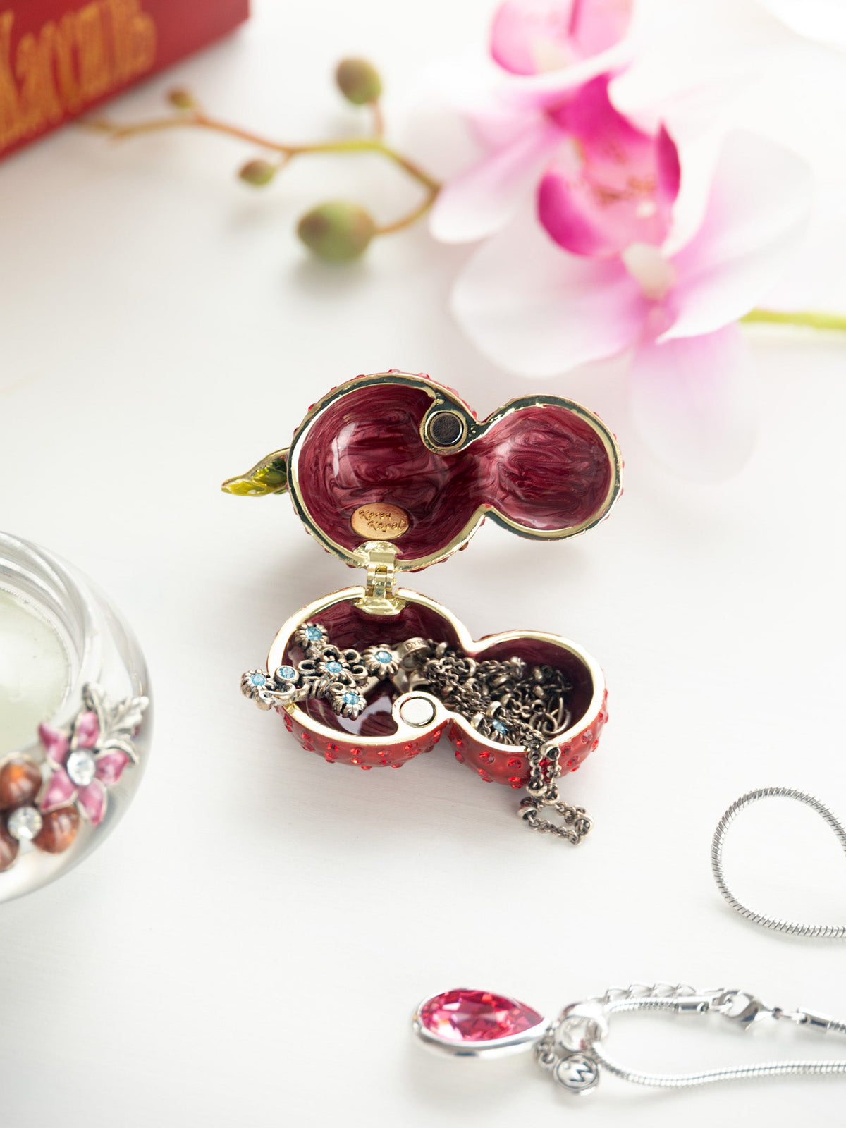Keren Kopal Cherry Trinket Box