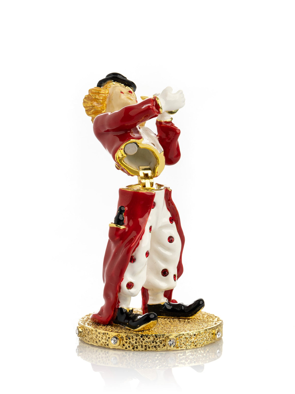 Keren Kopal Circus Clown Playing the Trumpet