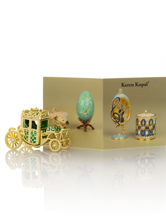 Keren Kopal Gold & Green Carriage