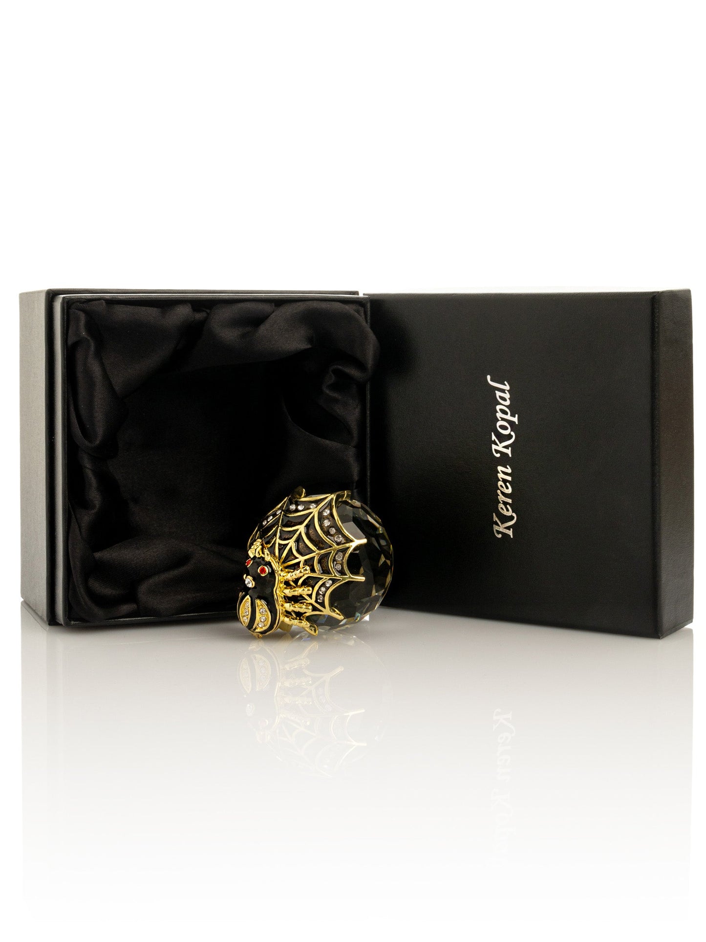 Keren Kopal Spider on Crystal