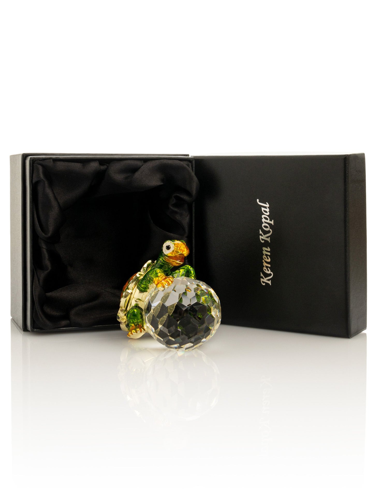 Keren Kopal Turtle on Crystal