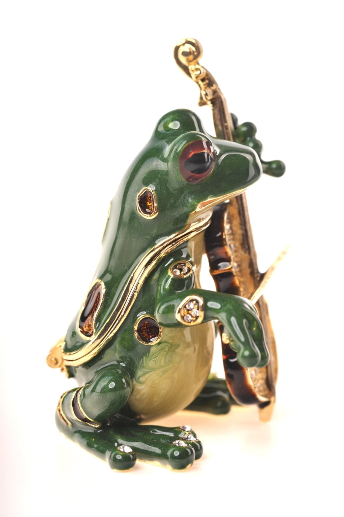 Keren Kopal Frog Playing Chello