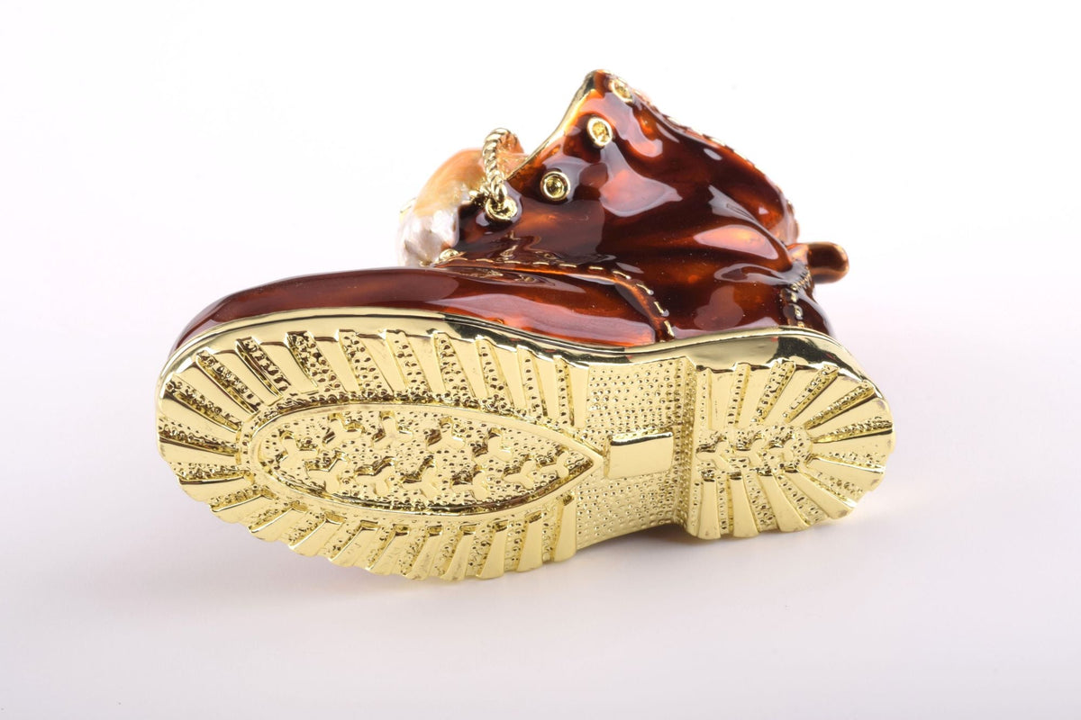 Keren Kopal Brown Shoe with Cat