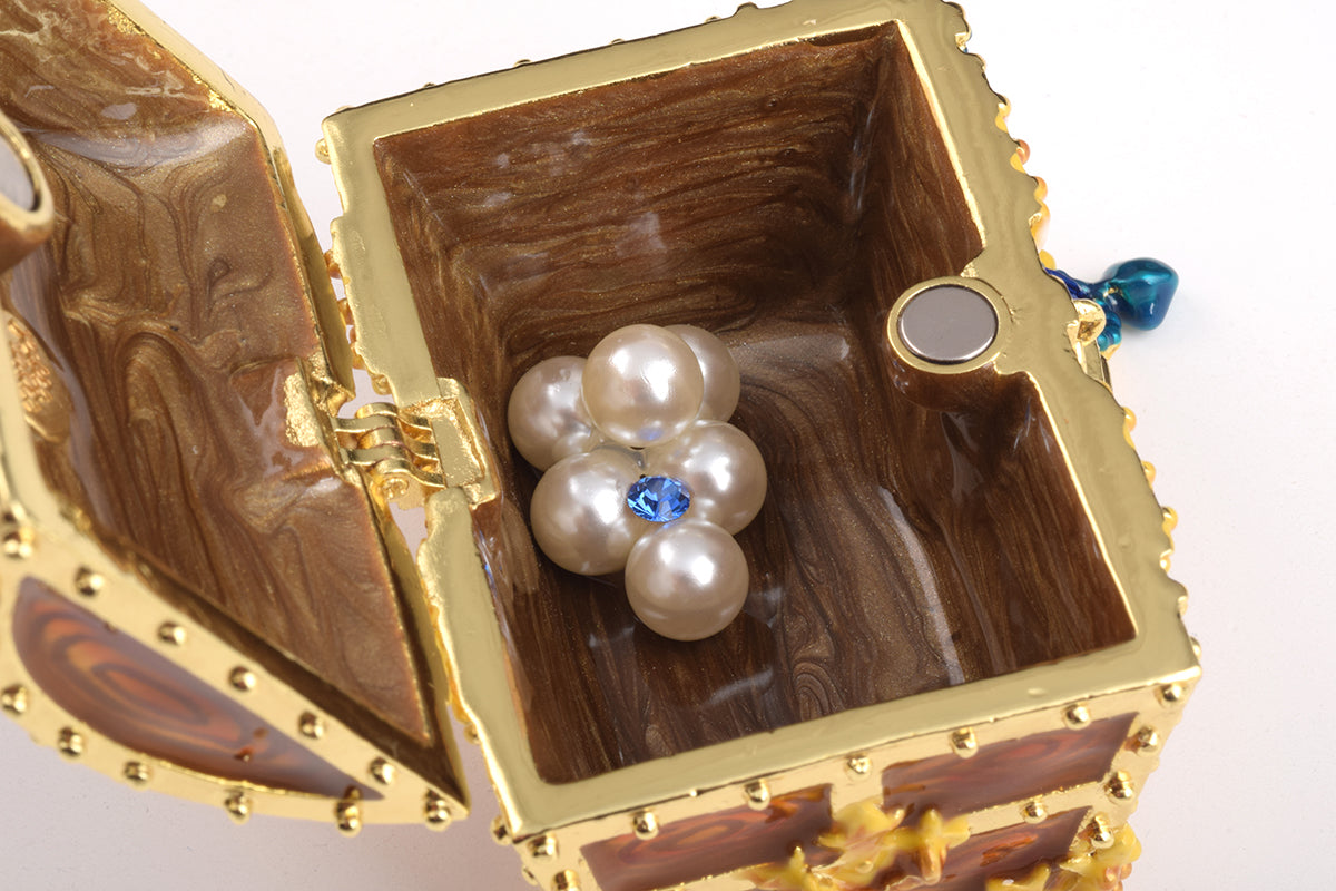 Keren Kopal Treasure Box with Pearls Inside