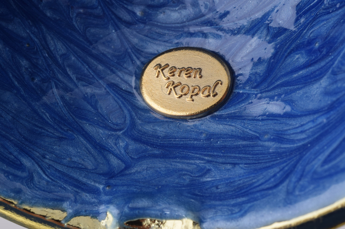 Keren Kopal Blue Easter Egg