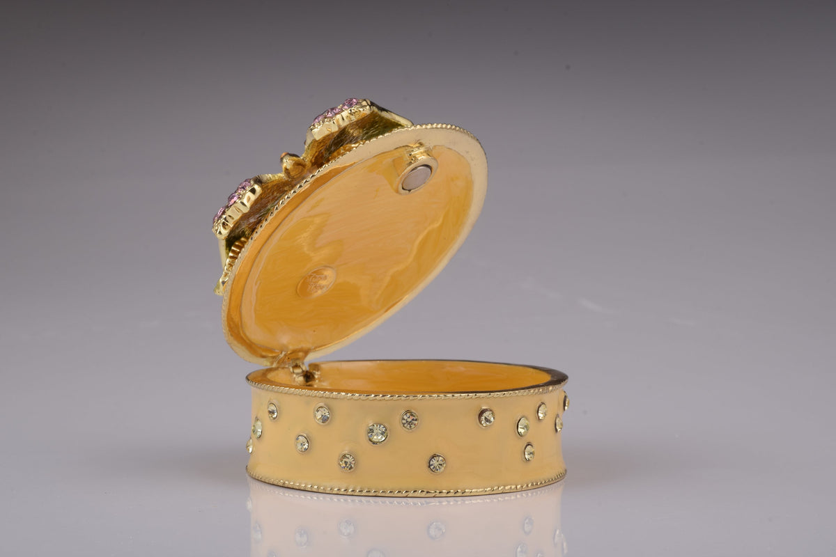 Keren Kopal Peach Trinket Box