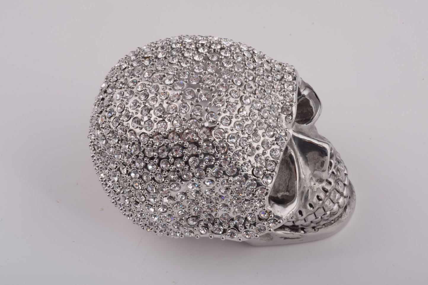 Keren Kopal Silver Decorated Skull