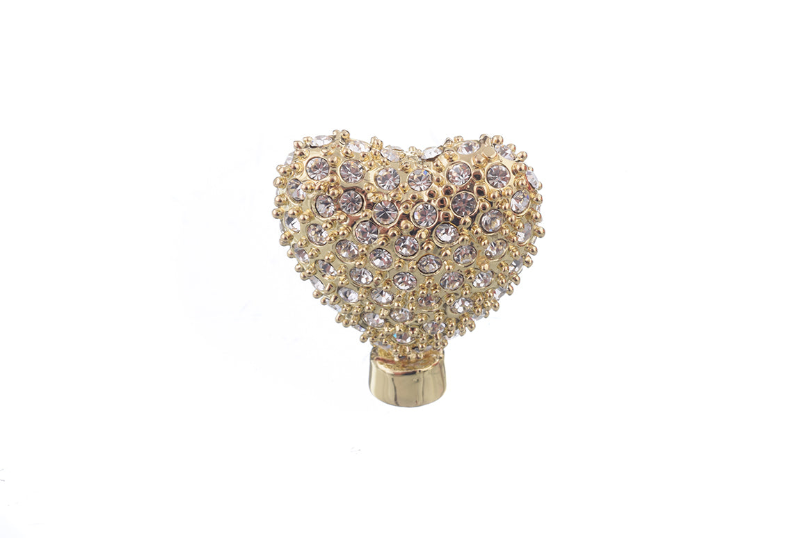 Keren Kopal Red Faberge Egg with Heart Inside