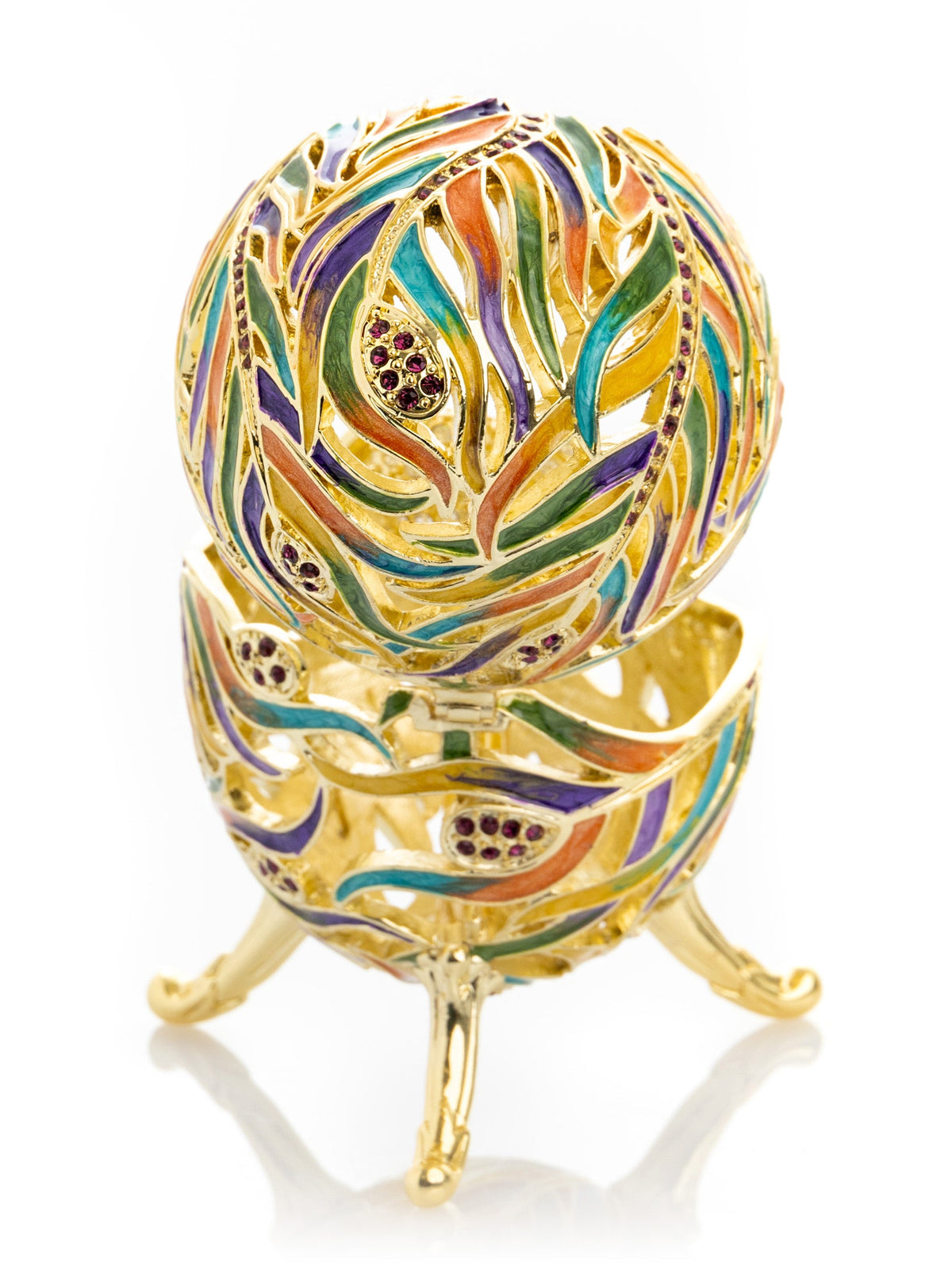 Keren Kopal colorful heart egg