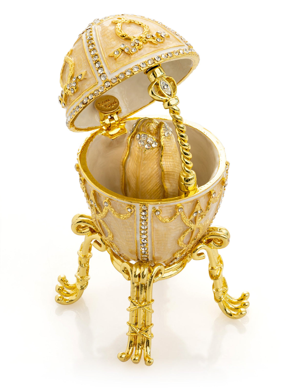Keren Kopal Gold Egg with surprise Tulip flower