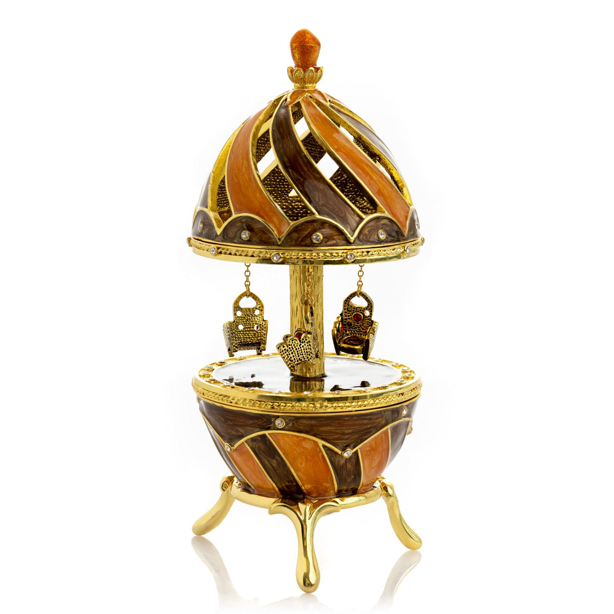 Keren Kopal Brown Carousel With Royal Chairs