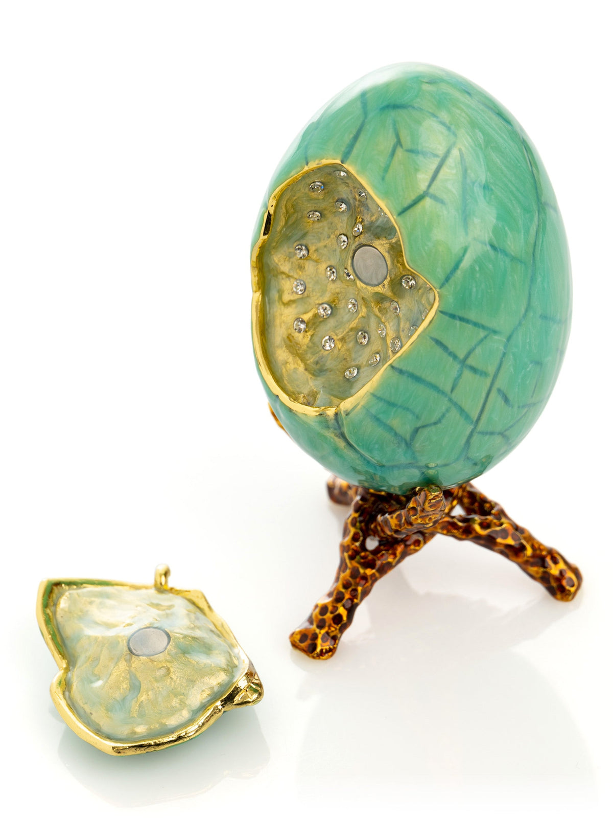 Keren Kopal Turquoise Faberge Egg