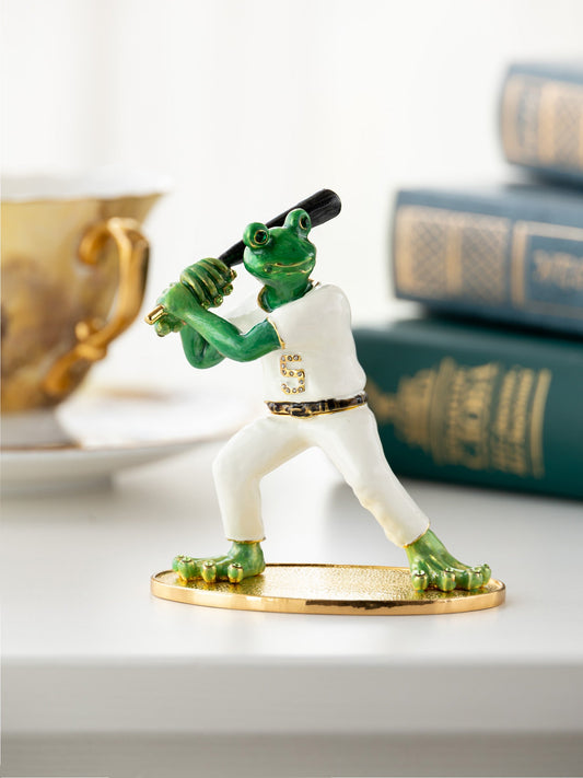 Keren Kopal Frog Playing Baseball