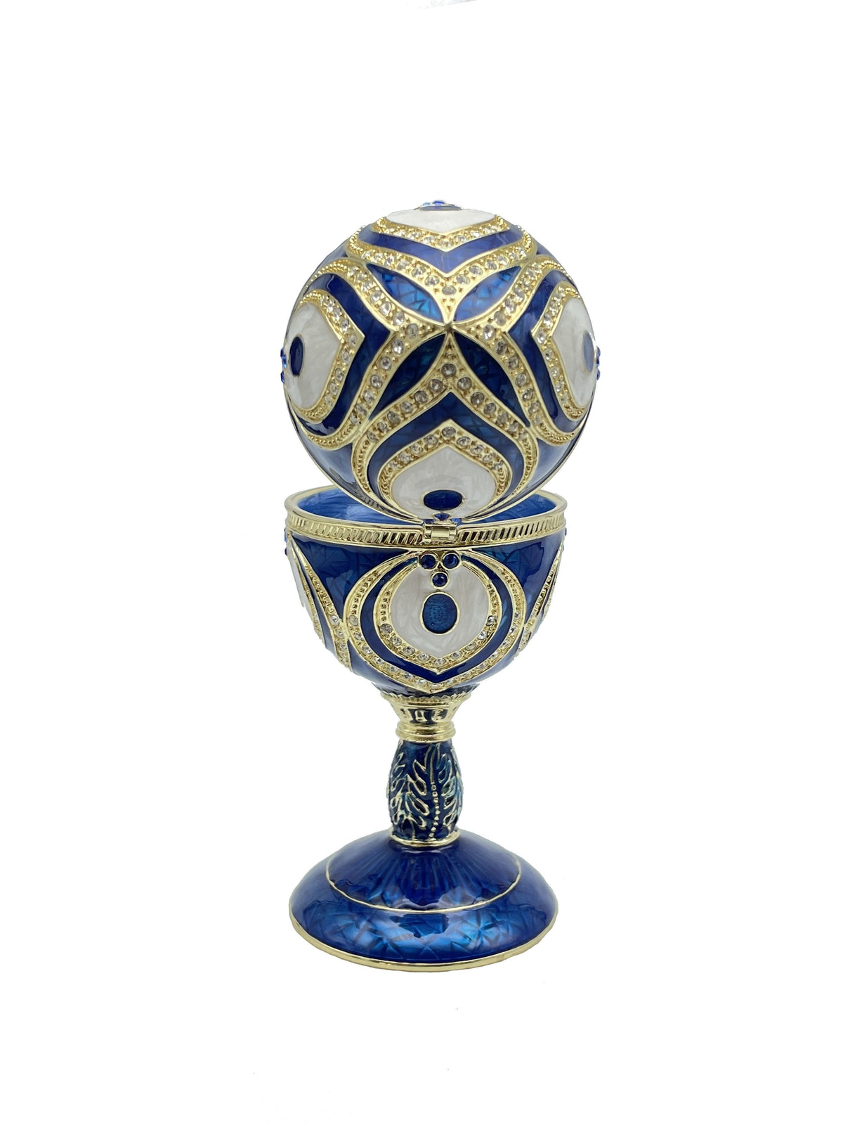 Keren Kopal Blue Faberge Egg Beethoven Music Playing