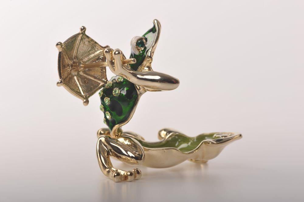 Keren Kopal Frog with Umbrella
