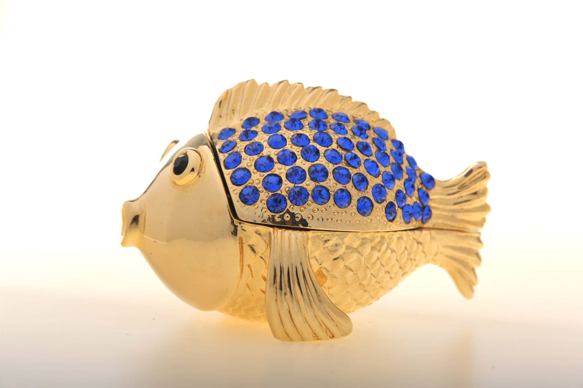 Keren Kopal Gold & Blue Fish