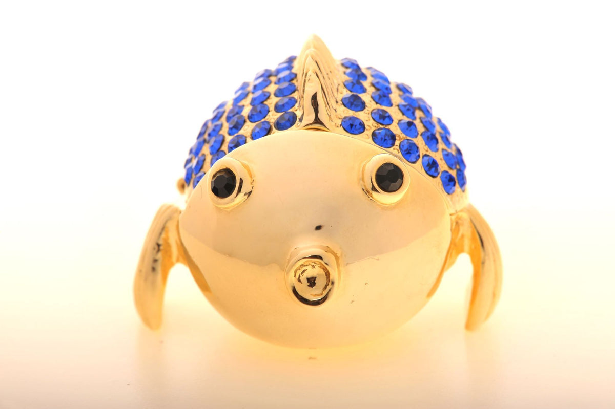 Keren Kopal Gold & Blue Fish