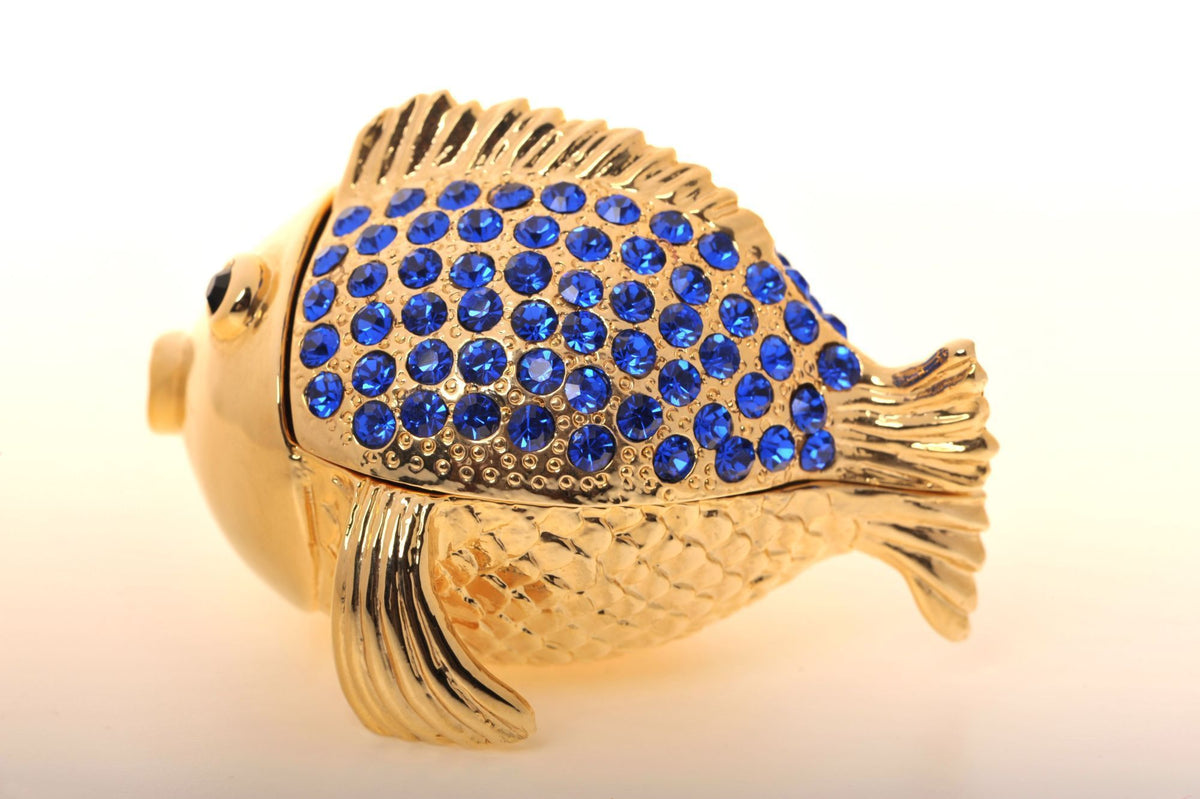Keren Kopal Gold & Blue Fish