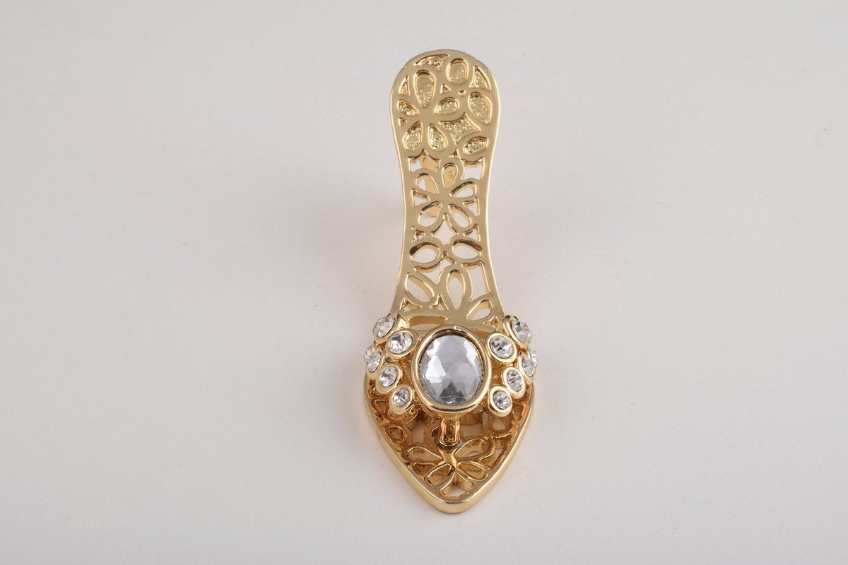 Keren Kopal Golden High Heel Shoe