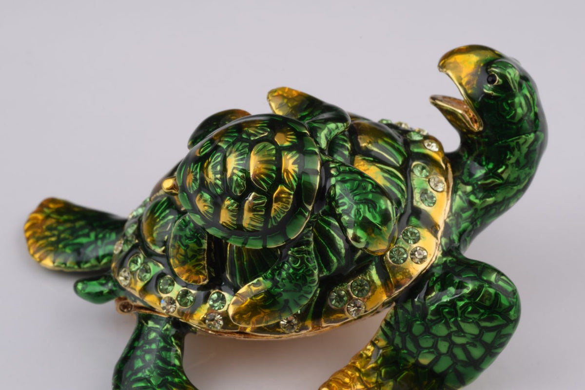 Keren Kopal Green Turtle Mother and Son