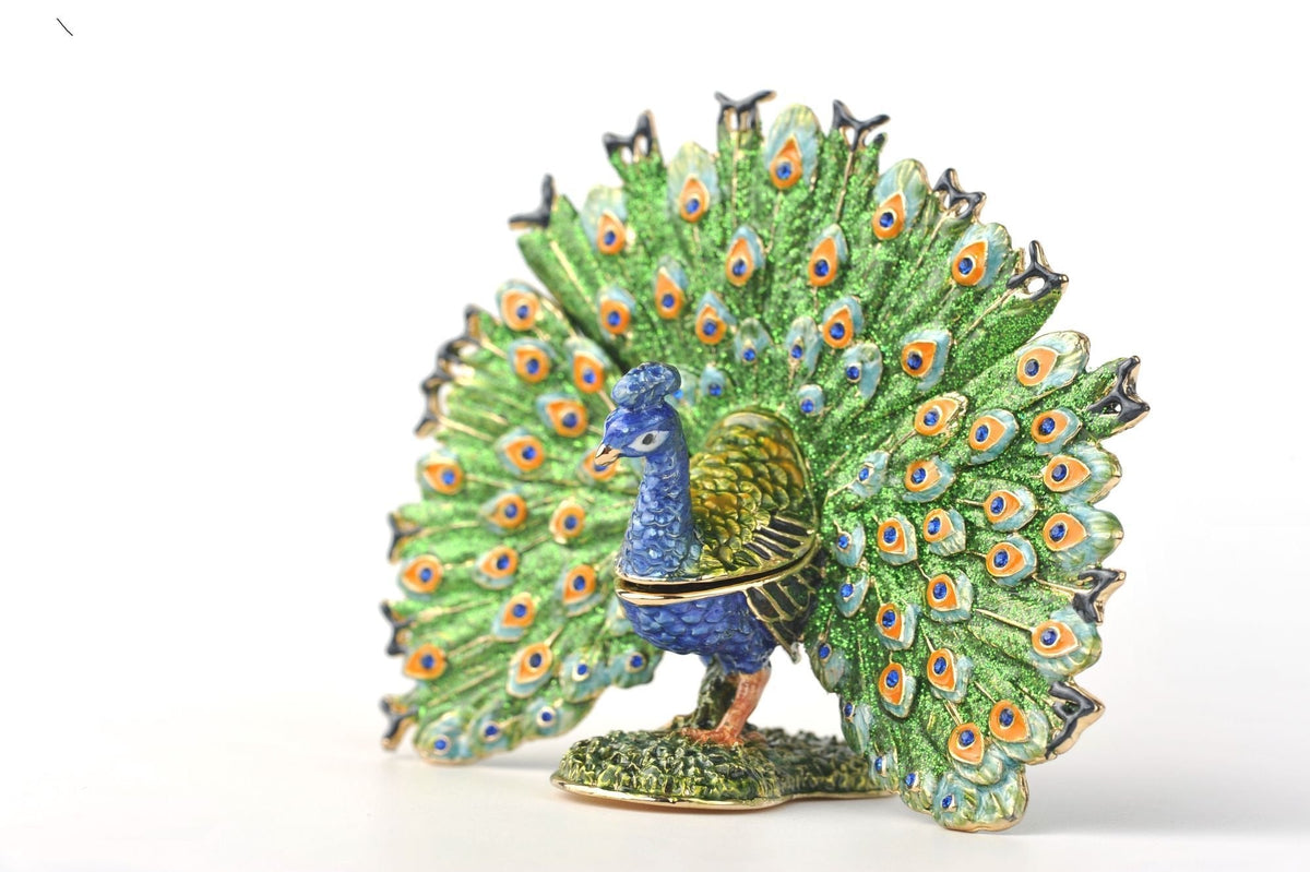 Keren Kopal Green & Blue Peacock