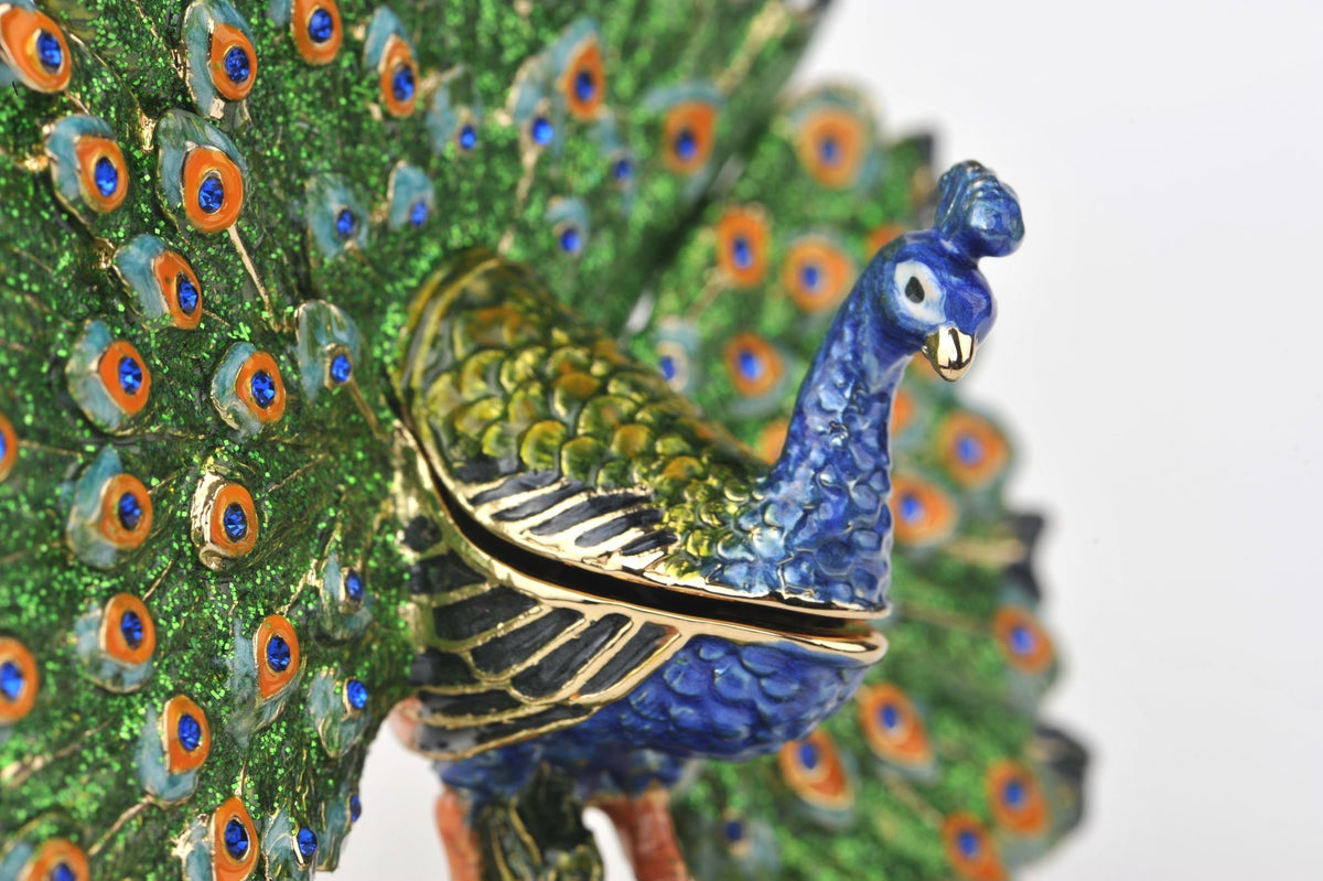 Keren Kopal Green & Blue Peacock