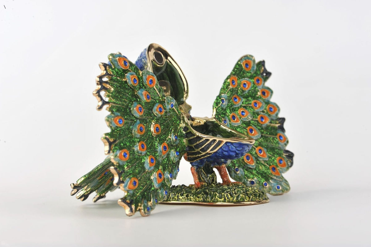 Keren Kopal Green & Blue Peacock