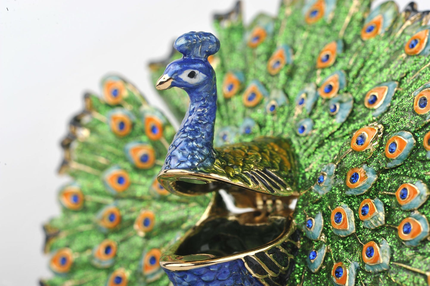 Keren Kopal Green & Blue Peacock