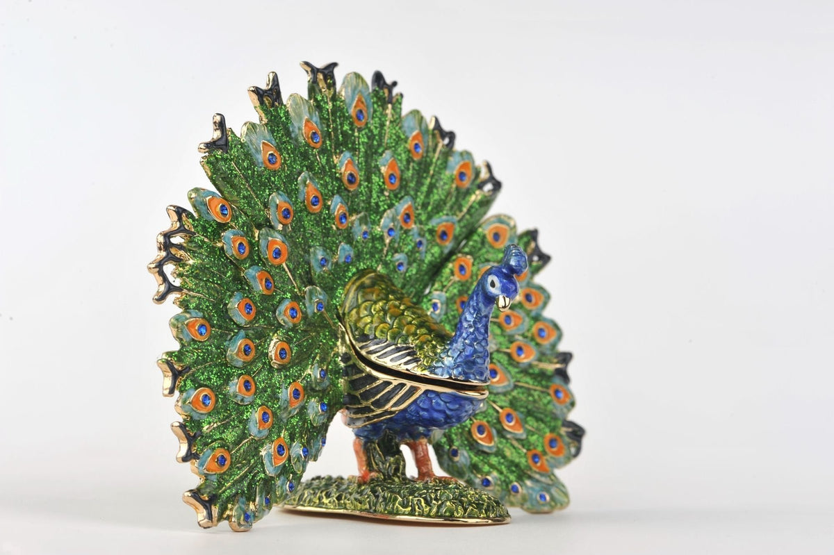 Keren Kopal Green & Blue Peacock