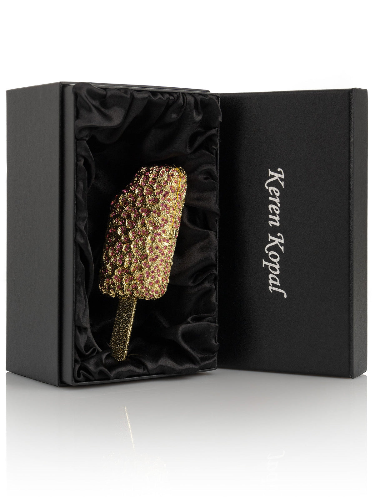 Keren Kopal Golden ice-cream Ice Pop Trinket Box