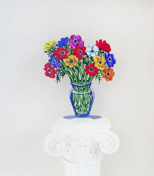 דוד גרשטיין | אגרטל כלניות גדול