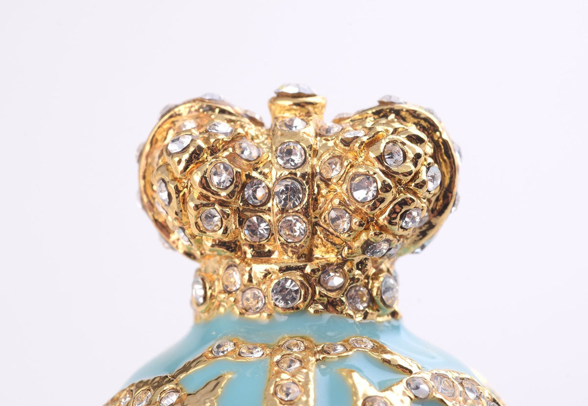 Keren Kopal Light Blue Faberge Egg