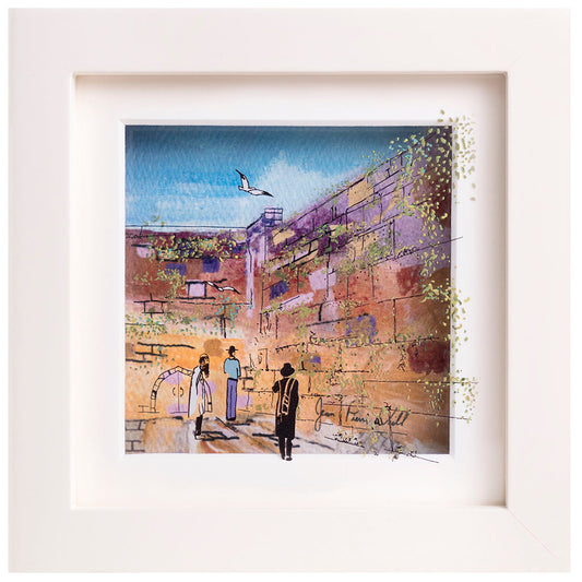 Western Wall - Jean-Pierre Weill Studios - Famous Paintings - canvas prints - famous artists - bedroom ideas - unique gifts - glass art - unique gifts