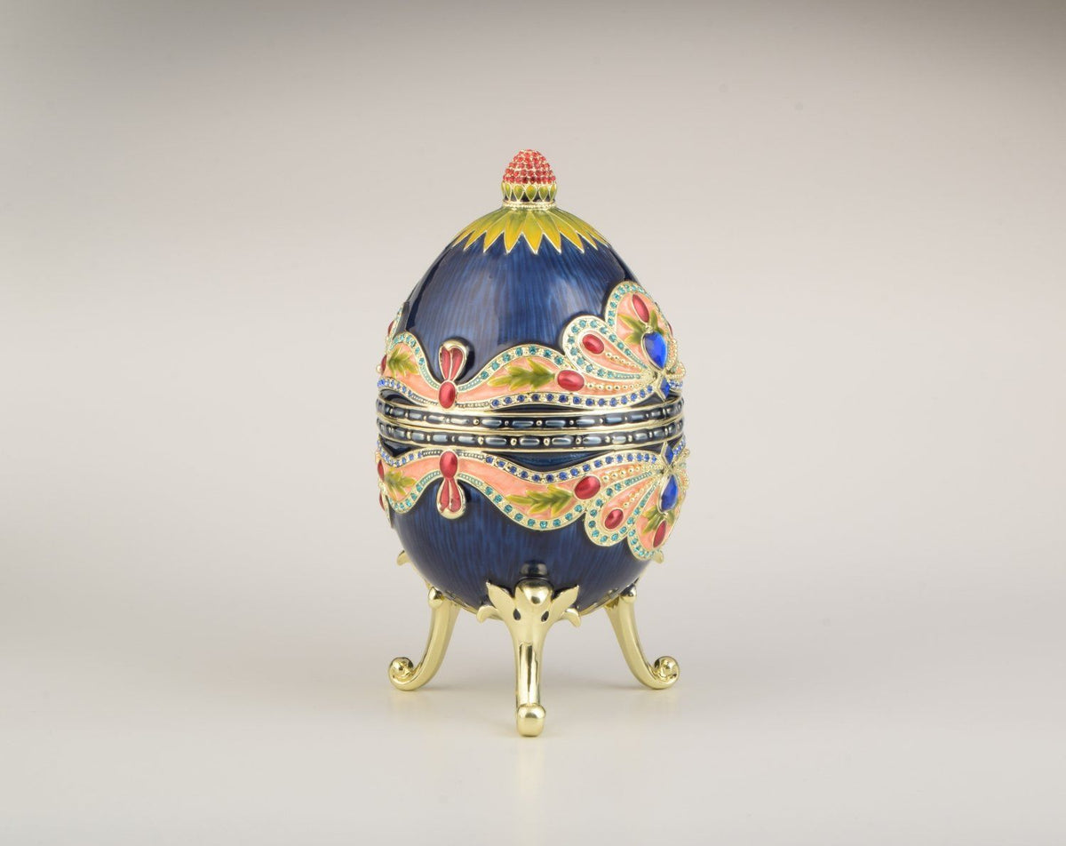 Keren Kopal Blue Colorful Russian Egg