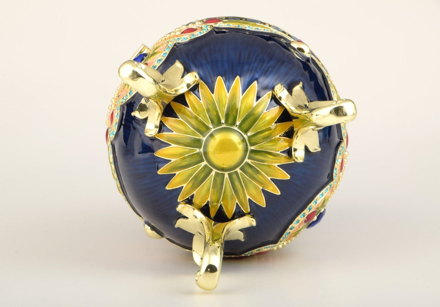 Keren Kopal Blue Colorful Russian Egg