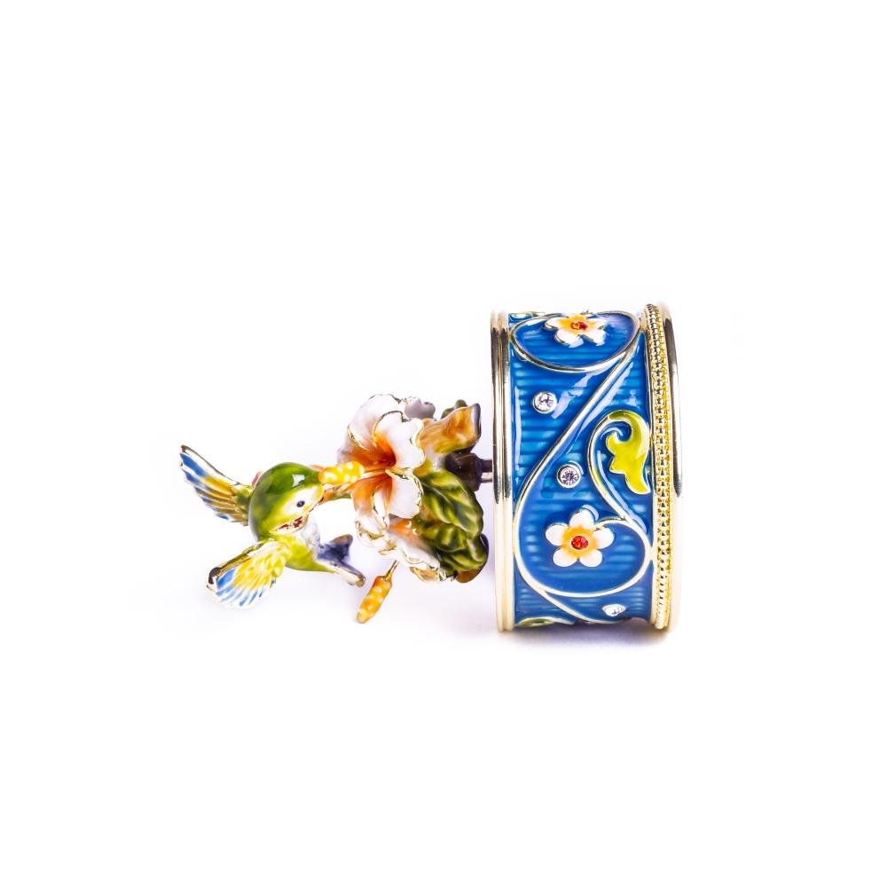 Keren Kopal Hummingbird and Flower Music Box