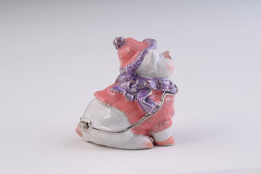 Keren Kopal Pig Trinket Box