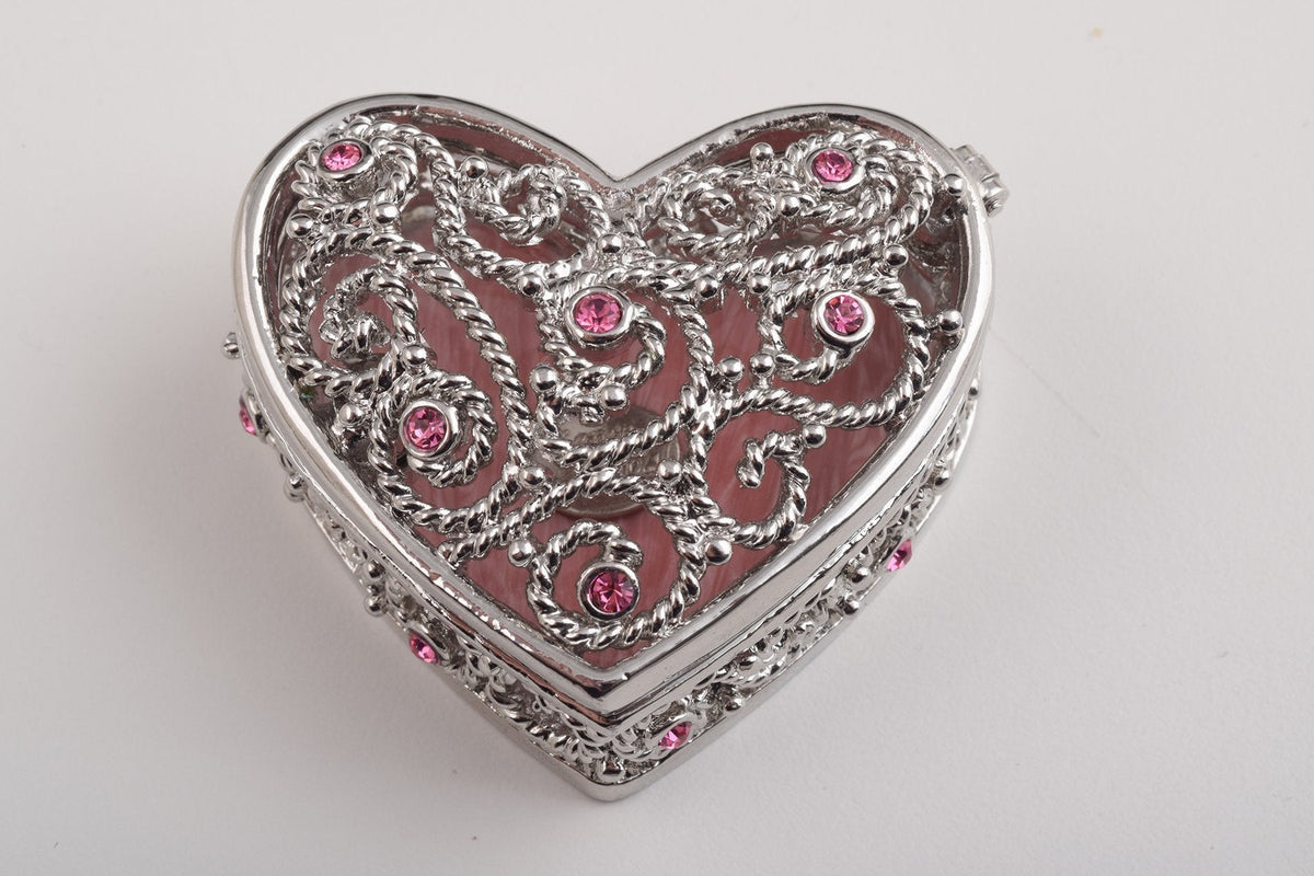 Keren Kopal Red Heart Decorative Box