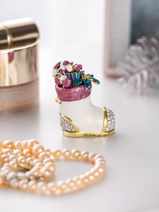 Keren Kopal Decorated Christmas Shoe