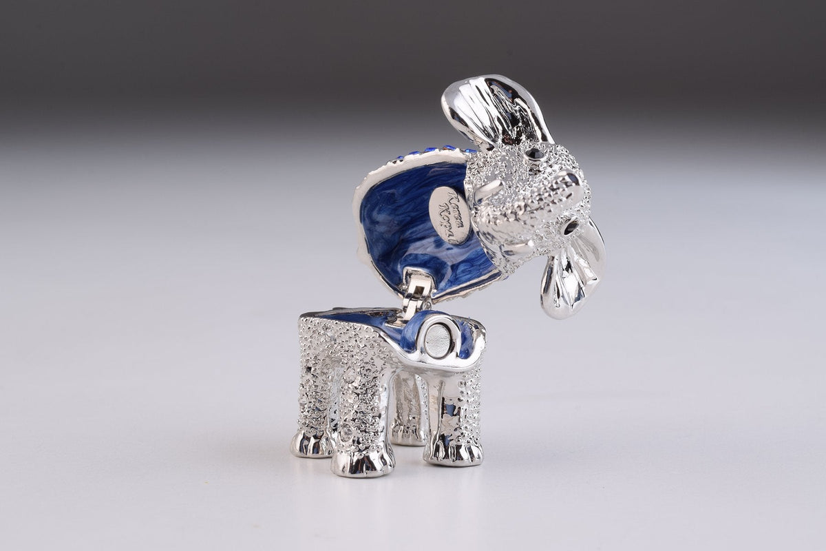 Keren Kopal Silver & Blue Elephant