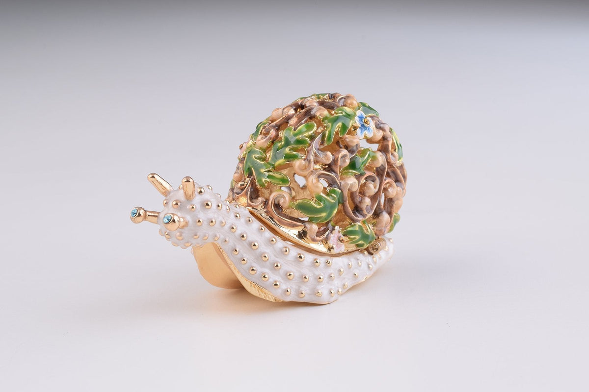 Keren Kopal Snail Trinket Box