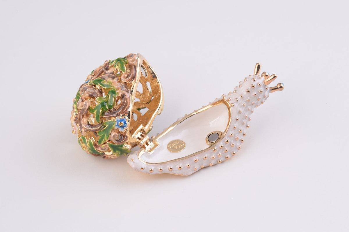 Keren Kopal Snail Trinket Box