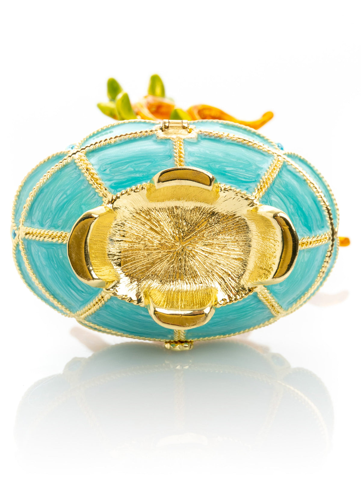 Keren Kopal Faberge Egg Pendant Necklaces Tree
