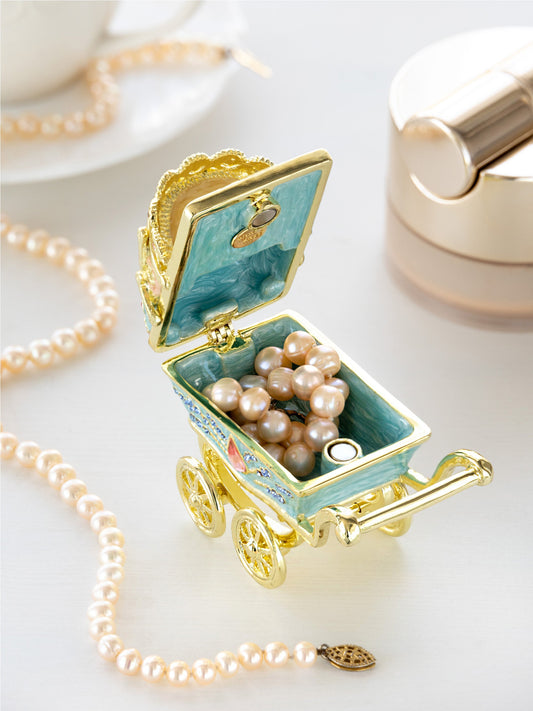 Keren Kopal Baby Carriage trinket box