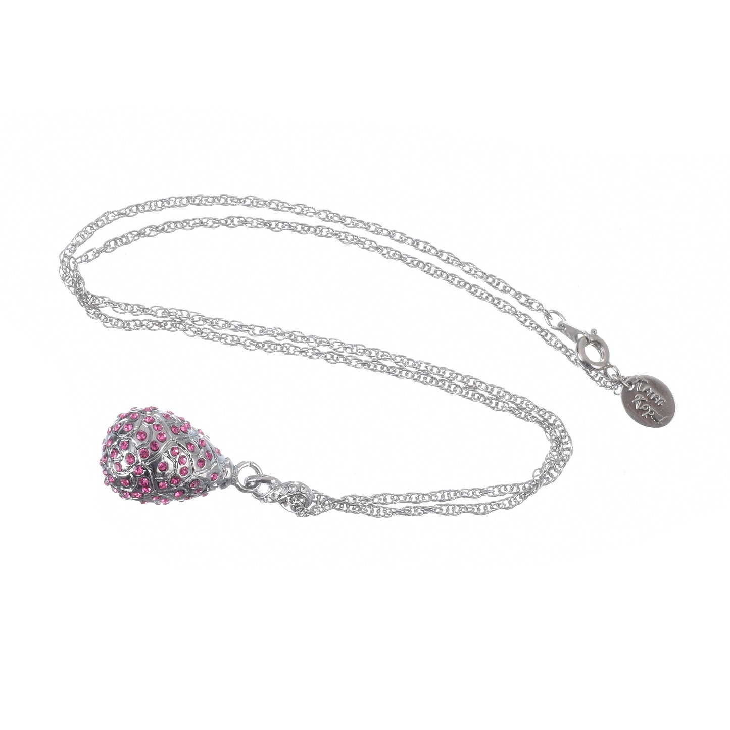Keren Kopal Silver Egg Pendant Necklace