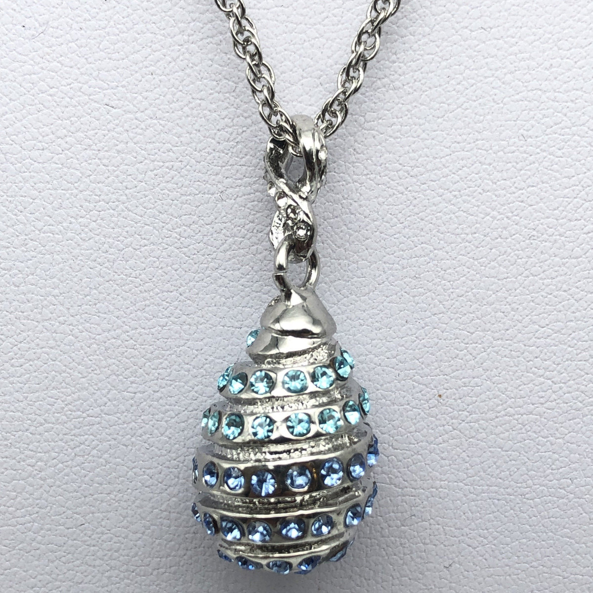 Keren Kopal Silver Egg Pendant Necklace