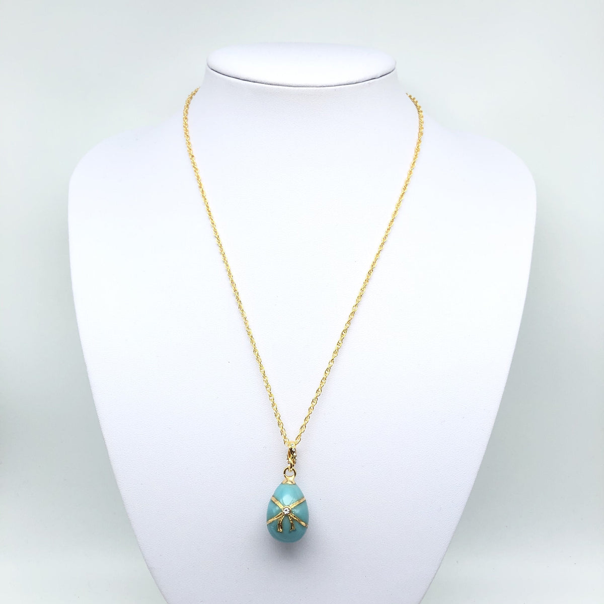 Keren Kopal Turquoise Egg Pendant Necklace