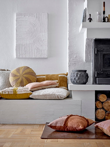 כרית כותנה 4 טלאים חום